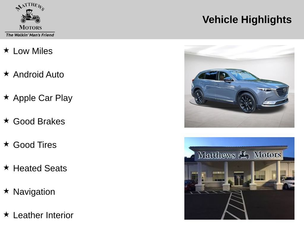 Used 2021 MAZDA CX-9 Carbon Edition FWD image 14