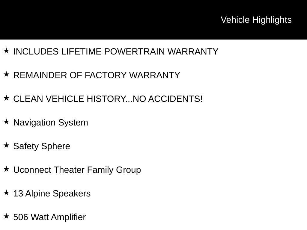 Used 2025 Chrysler Pacifica Select w/ Uconnect Theater Family Group image 10