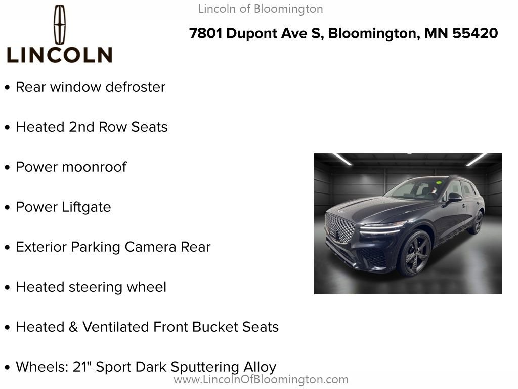 Used 2023 Genesis GV70 3.5T Sport w/ Sport Prestige Package image 9