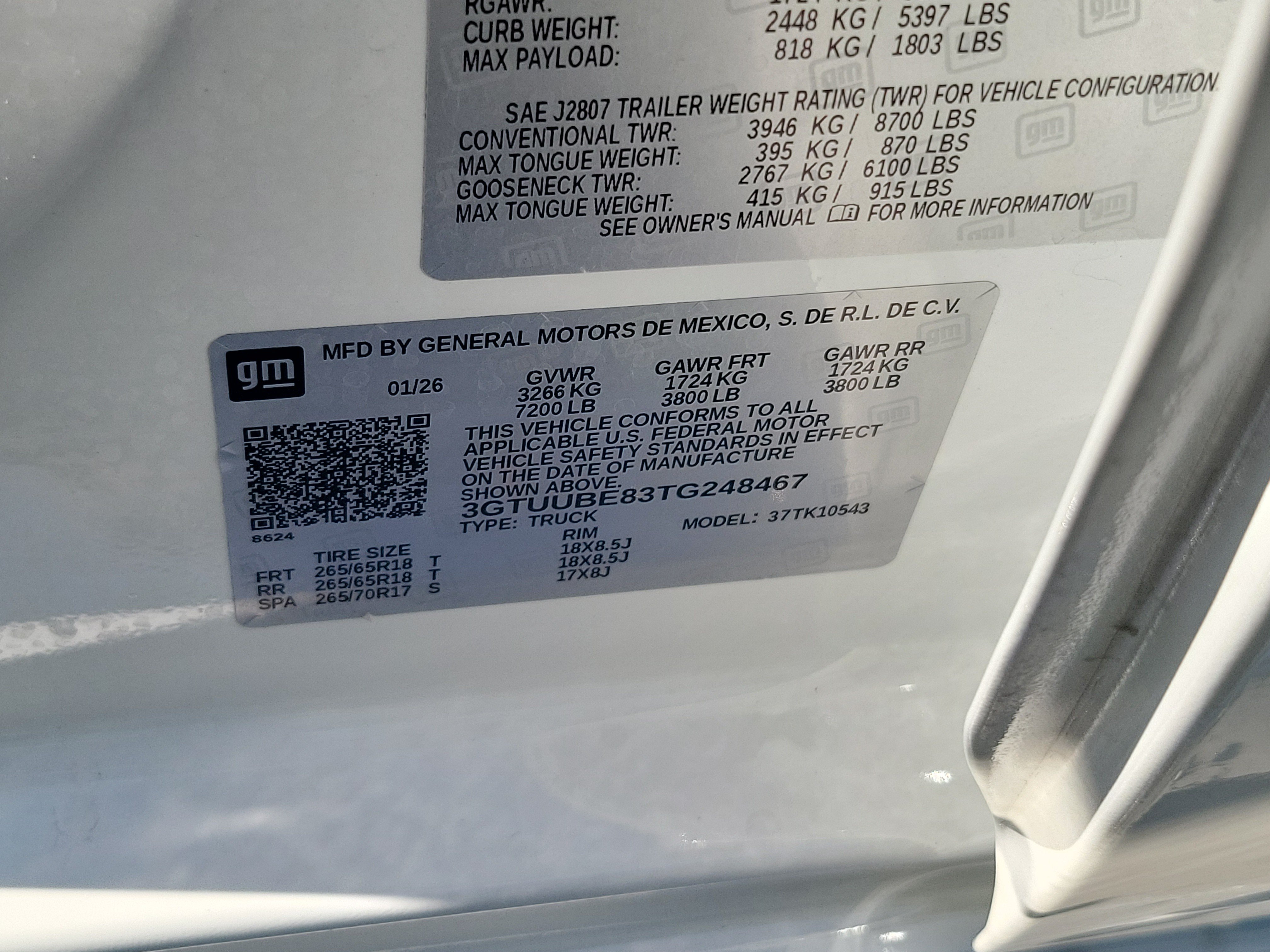 Used 2026 GMC Sierra 1500 SLE AWD/4WD image 33
