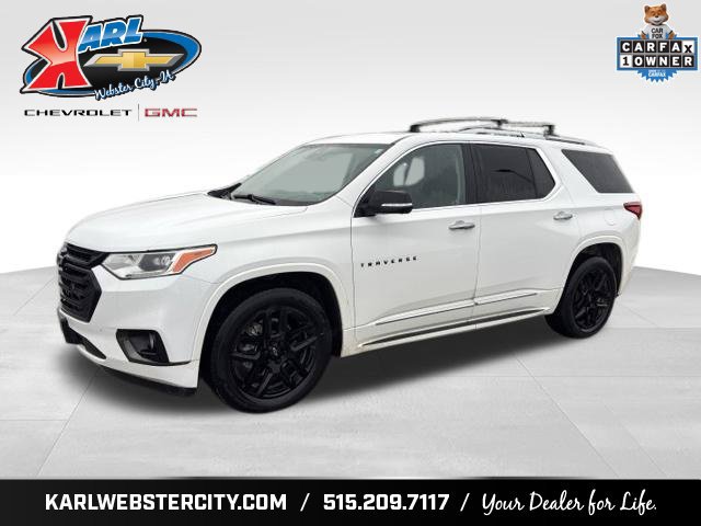 Certified 2021 Chevrolet Traverse Premier w/ LPO, 'HIT The Road' Package