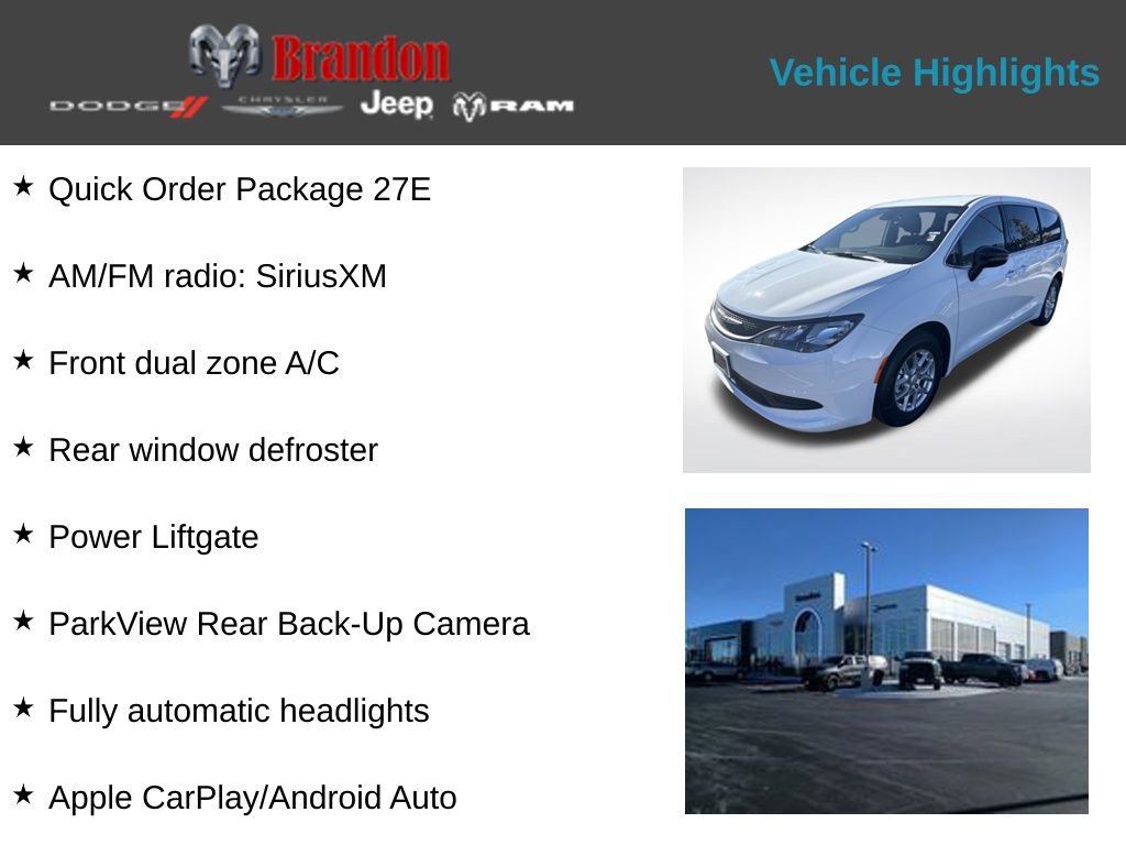 New 2026 Chrysler Voyager LX FWD video 2