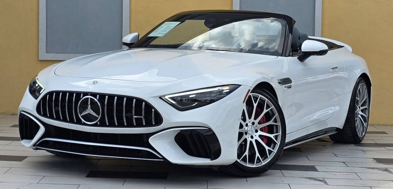Used 2022 Mercedes-Benz SL 55 AMG 4MATIC image 16