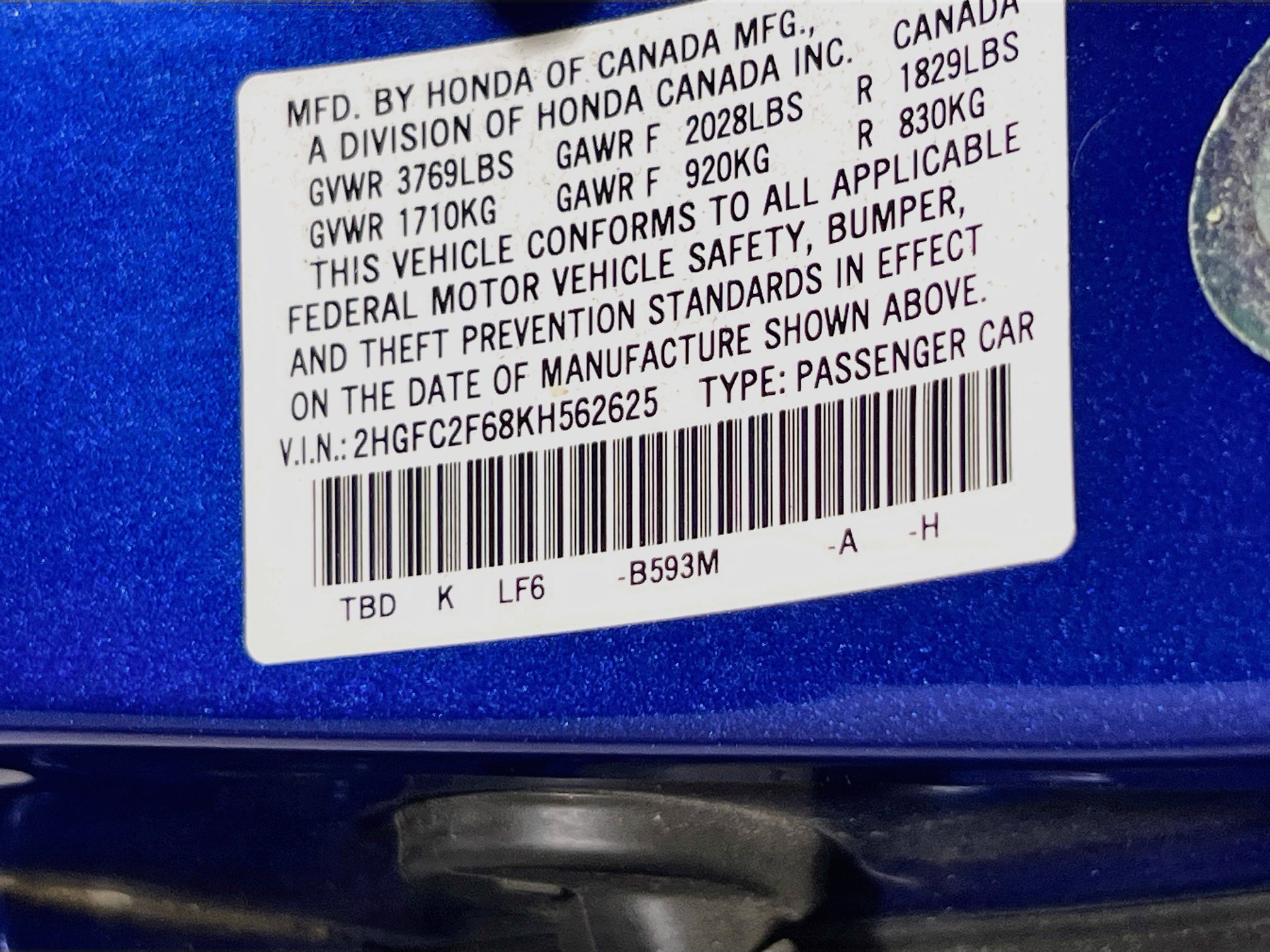 Used 2019 Honda Civic LX image 29