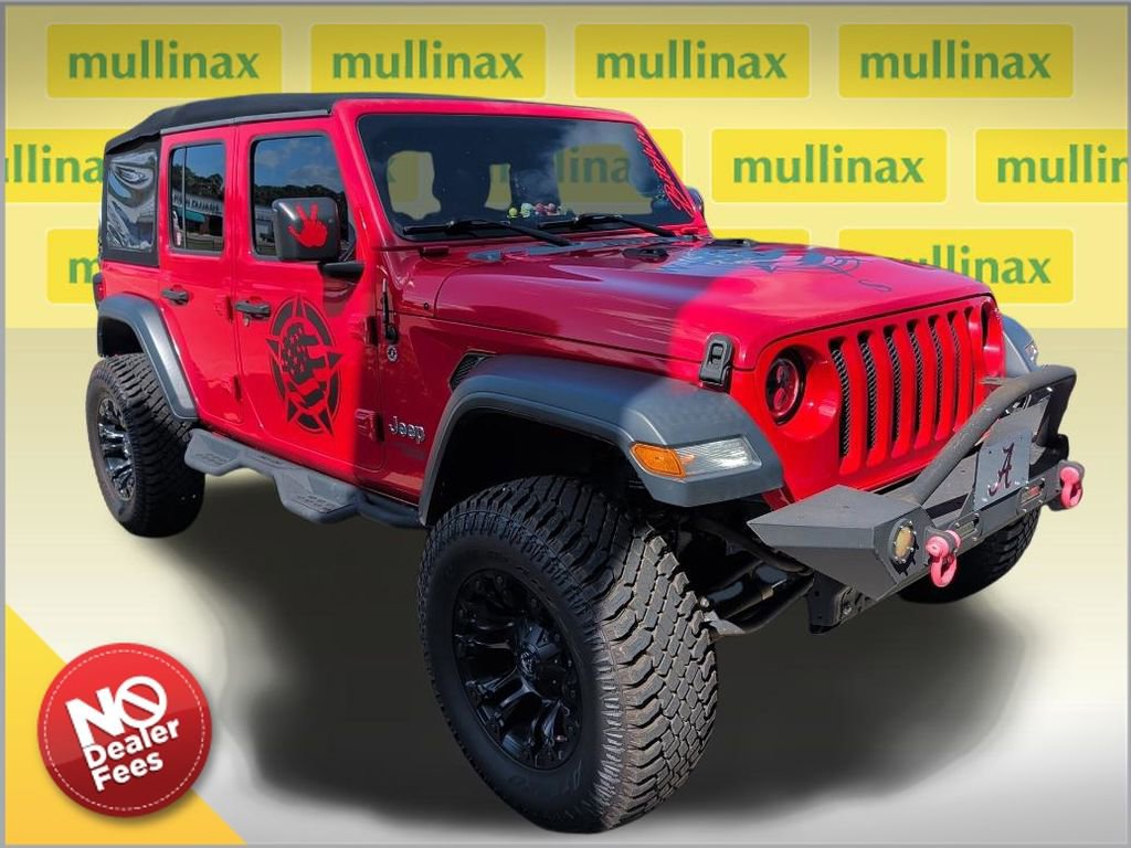 Used 2018 Jeep Wrangler Unlimited Sport S AWD/4WD image 1