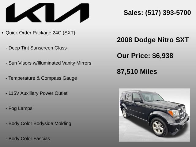 Used 2008 Dodge Nitro SXT AWD/4WD image 5