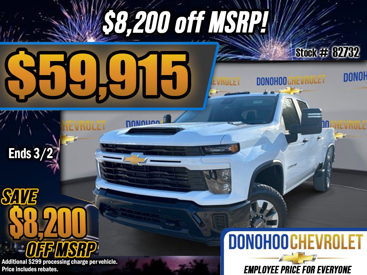 New 2026 Chevrolet Silverado 2500 Custom w/ Custom Value Package