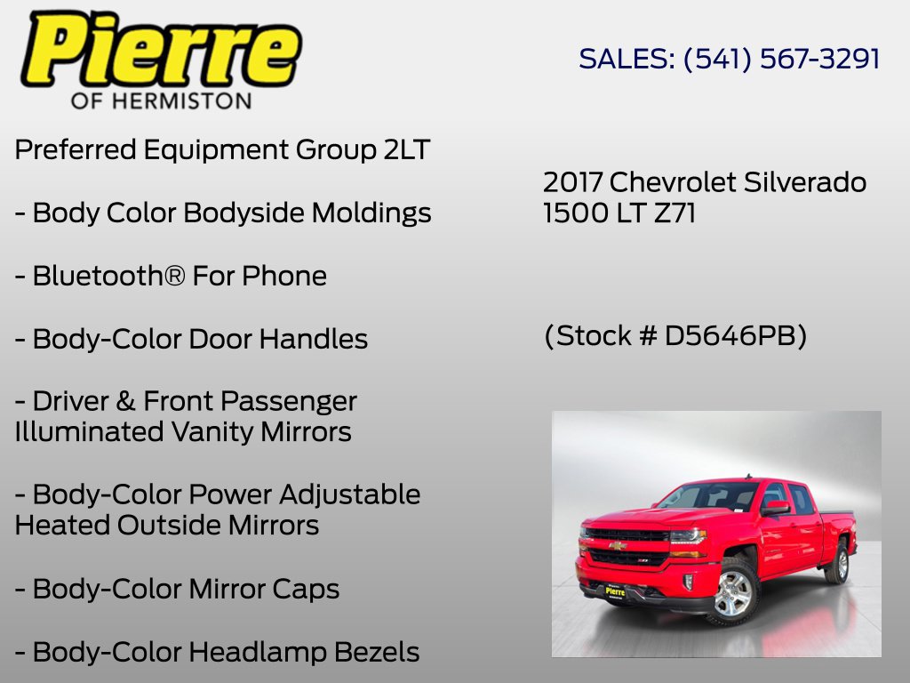 Used 2017 Chevrolet Silverado 1500 LT w/ All Star Edition AWD/4WD image 12