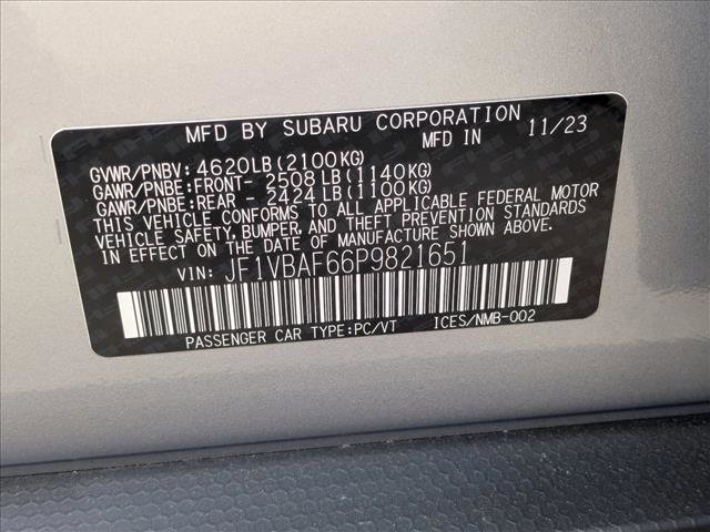 Used 2023 Subaru WRX Premium AWD/4WD image 16