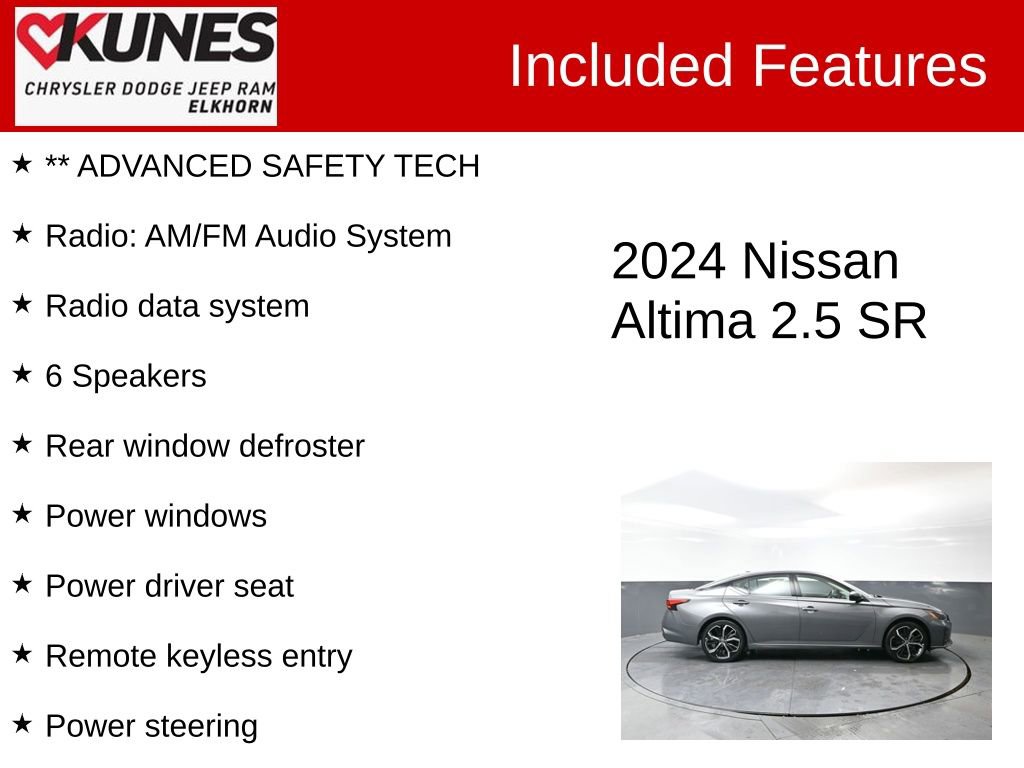Used 2024 Nissan Altima 2.5 SR image 4