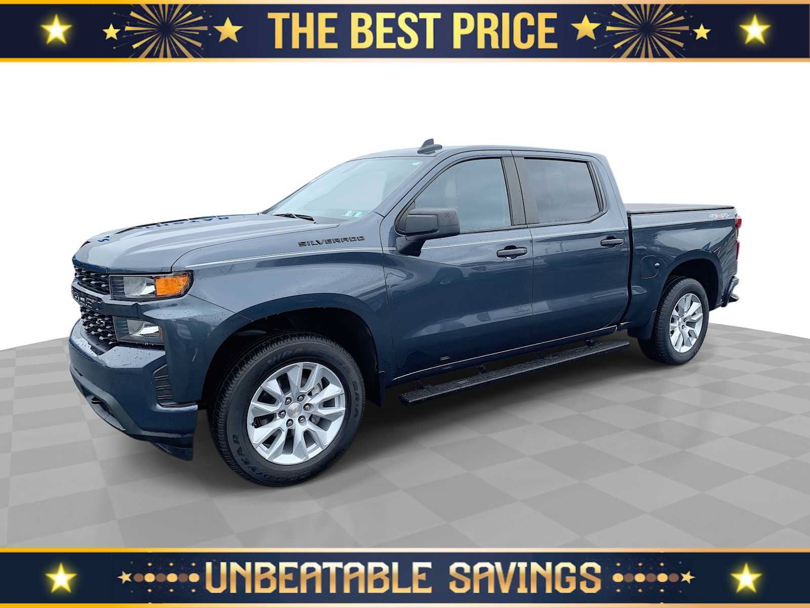 Certified 2021 Chevrolet Silverado 1500 Custom w/ LPO, Dark Essentials Package AWD/4WD video 1