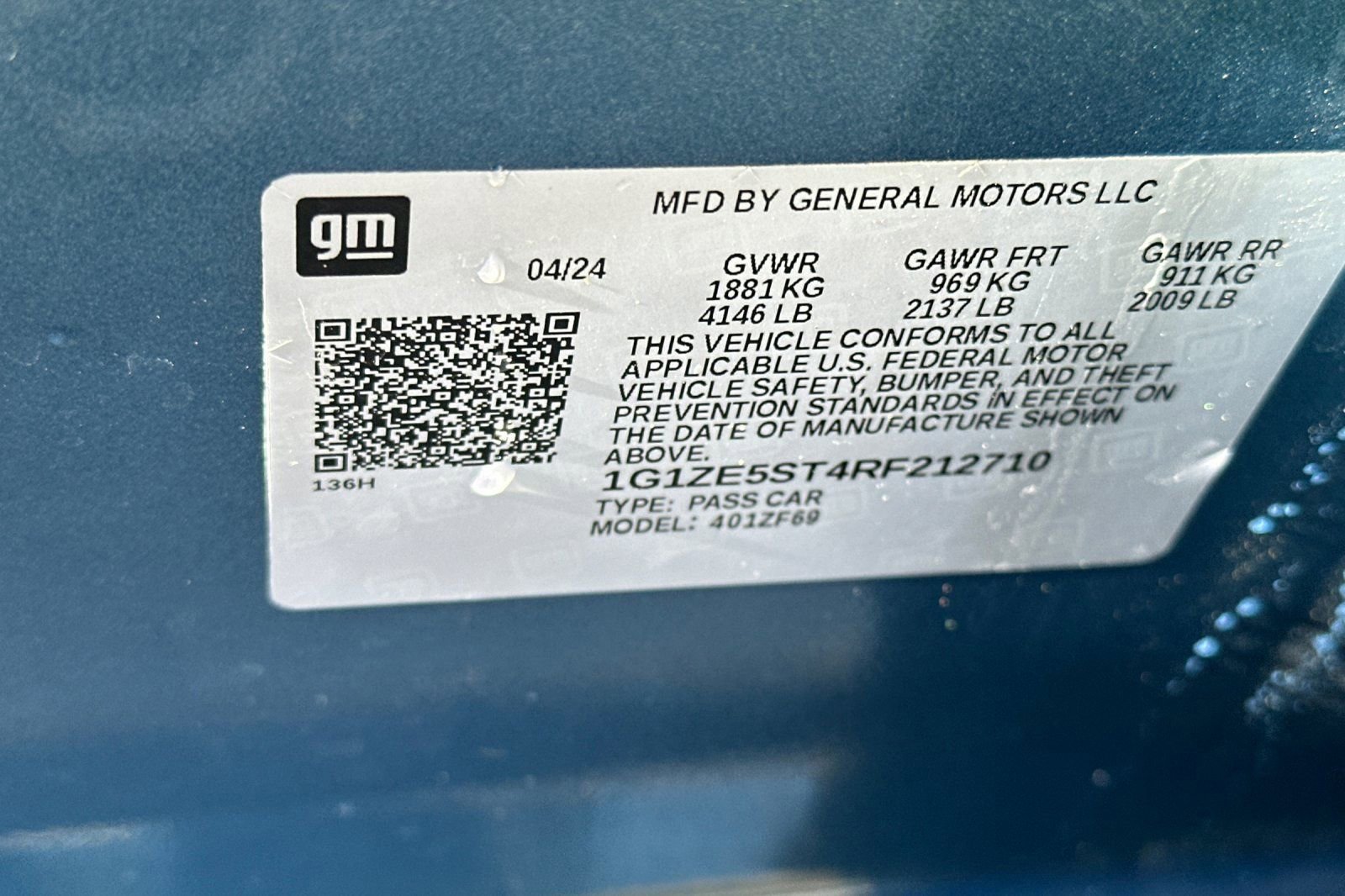 Certified 2024 Chevrolet Malibu LT image 30