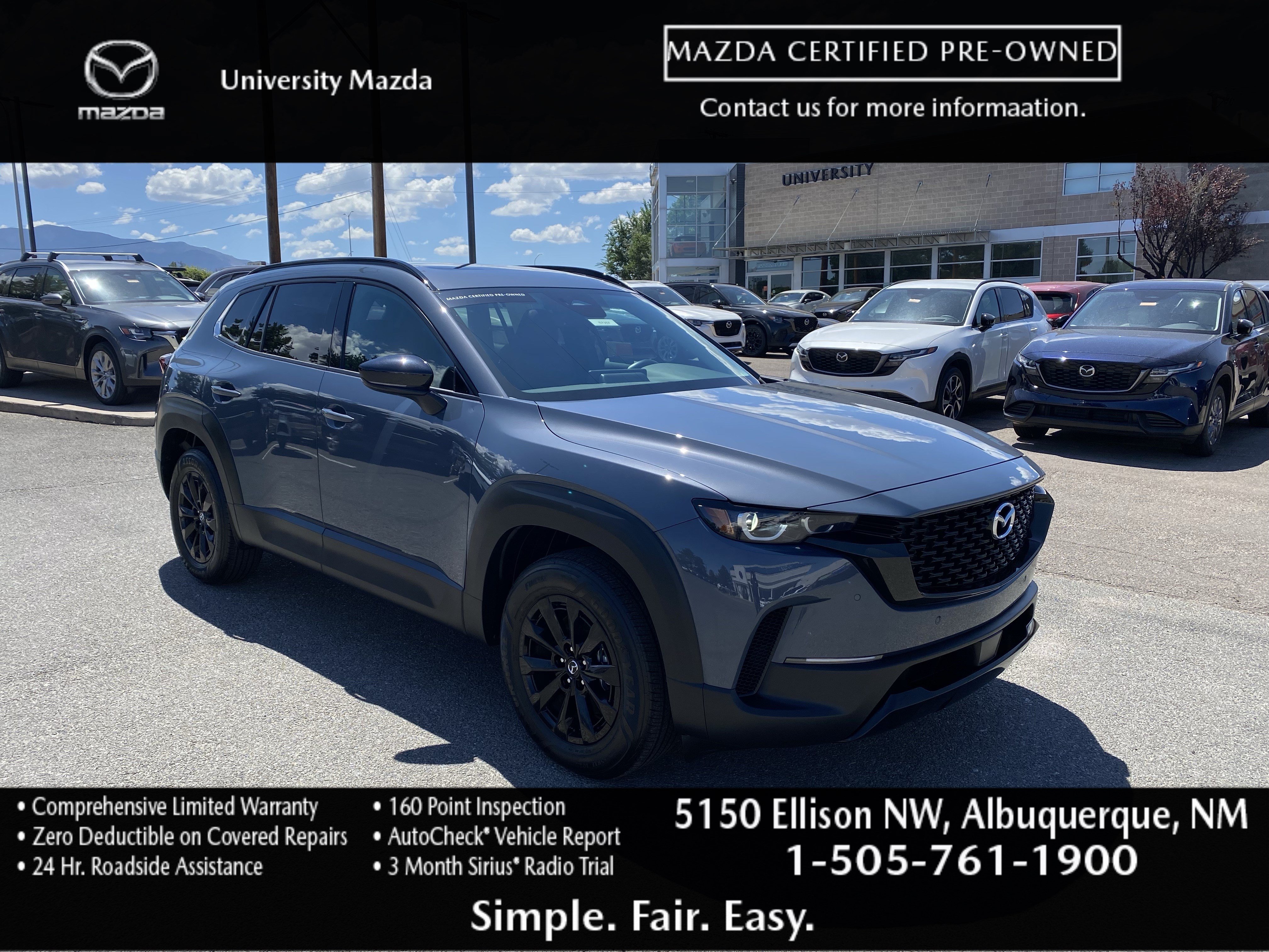 Certified 2026 MAZDA CX-50 AWD 2.5 Hybrid w/ Weather Package image 1