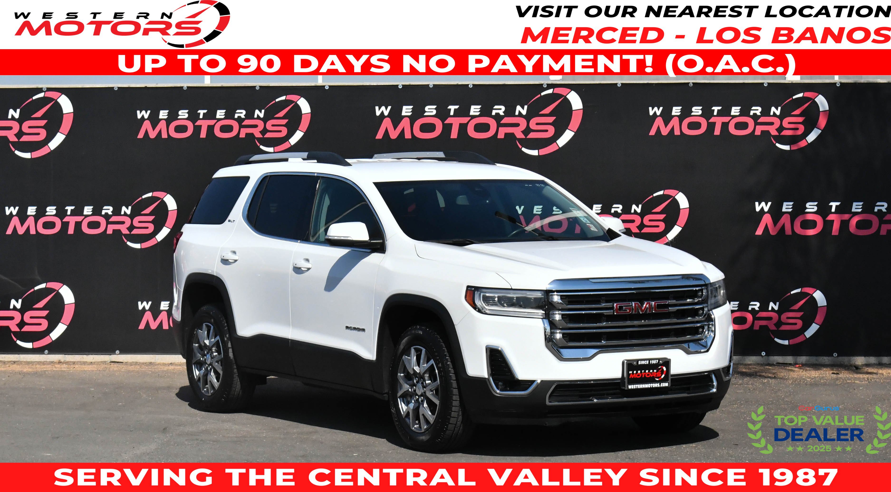Used 2023 GMC Acadia SLT FWD image 1