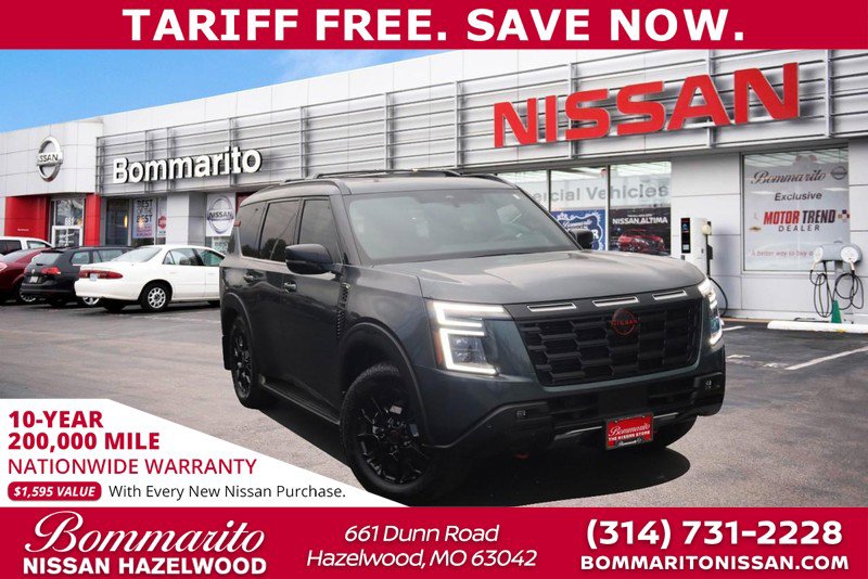 New 2025 Nissan Armada PRO-4X w/ Pro-4X Premium Package