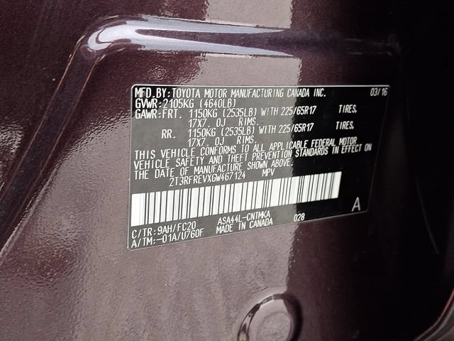Used 2016 Toyota RAV4 XLE AWD/4WD image 27