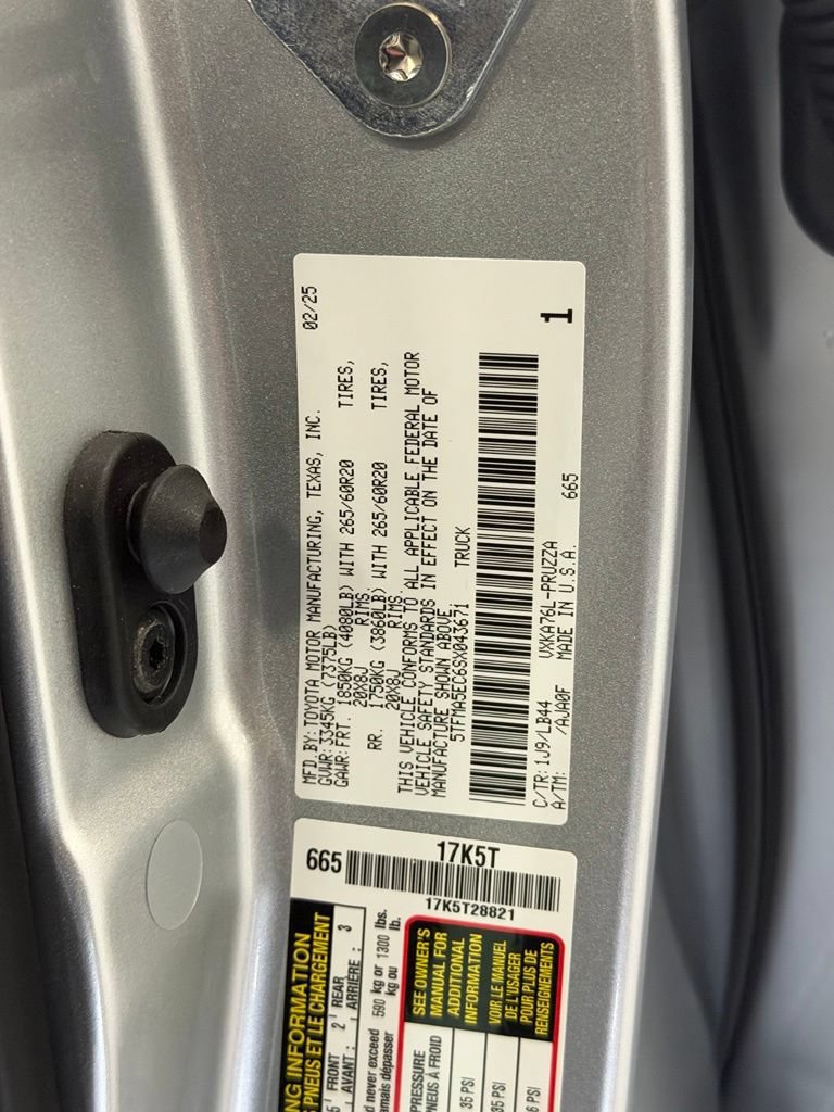 Used 2025 Toyota Tundra 1794 Edition AWD/4WD image 27