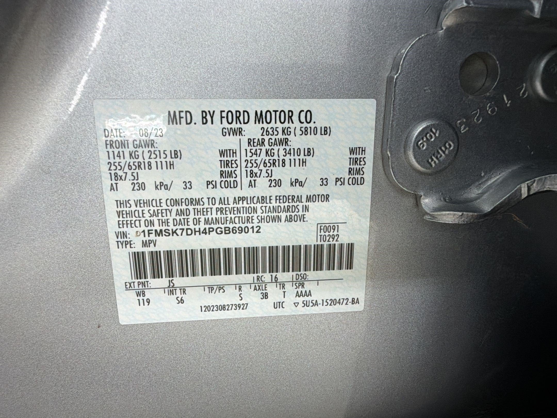 Certified 2023 Ford Explorer XLT w/ Equipment Group 202A RWD image 26