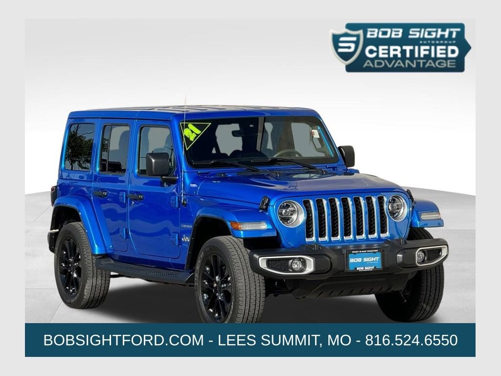 Used 2021 Jeep Wrangler Unlimited Sahara w/ Cold Weather Group image 1