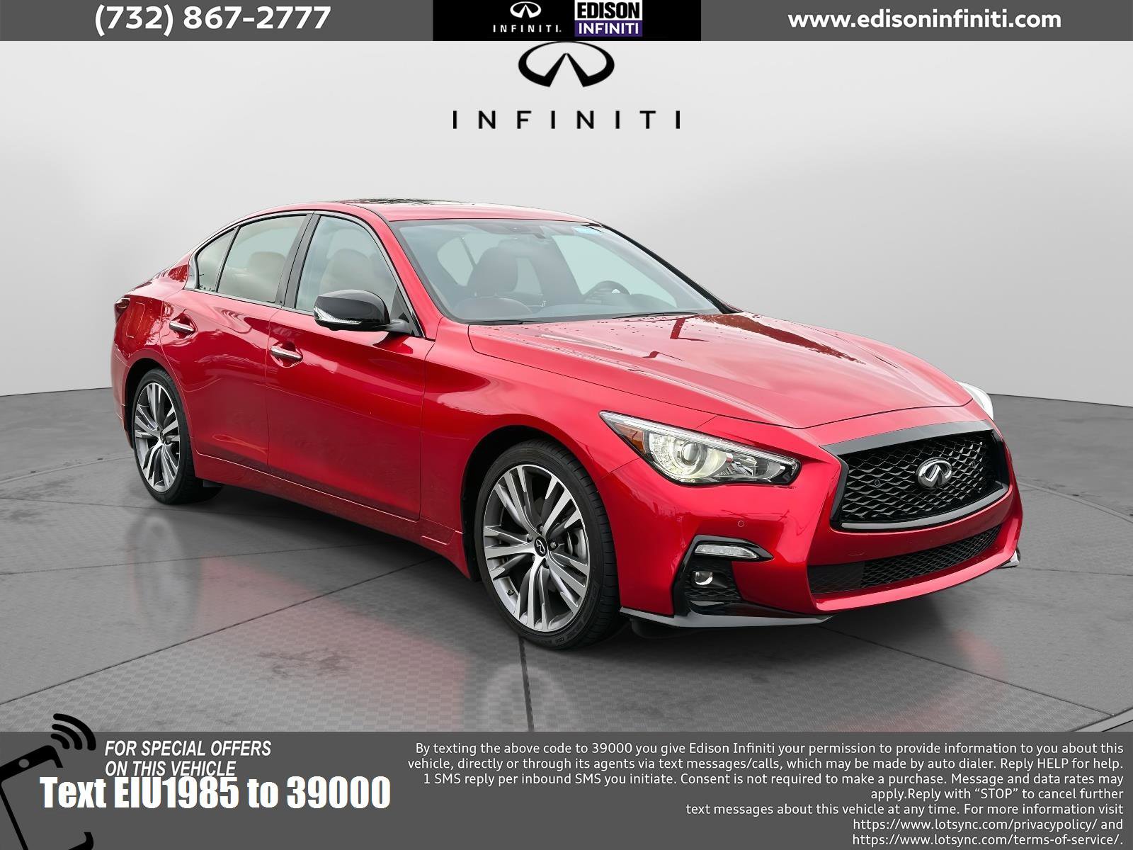 Used 2024 INFINITI Q50 Sensory