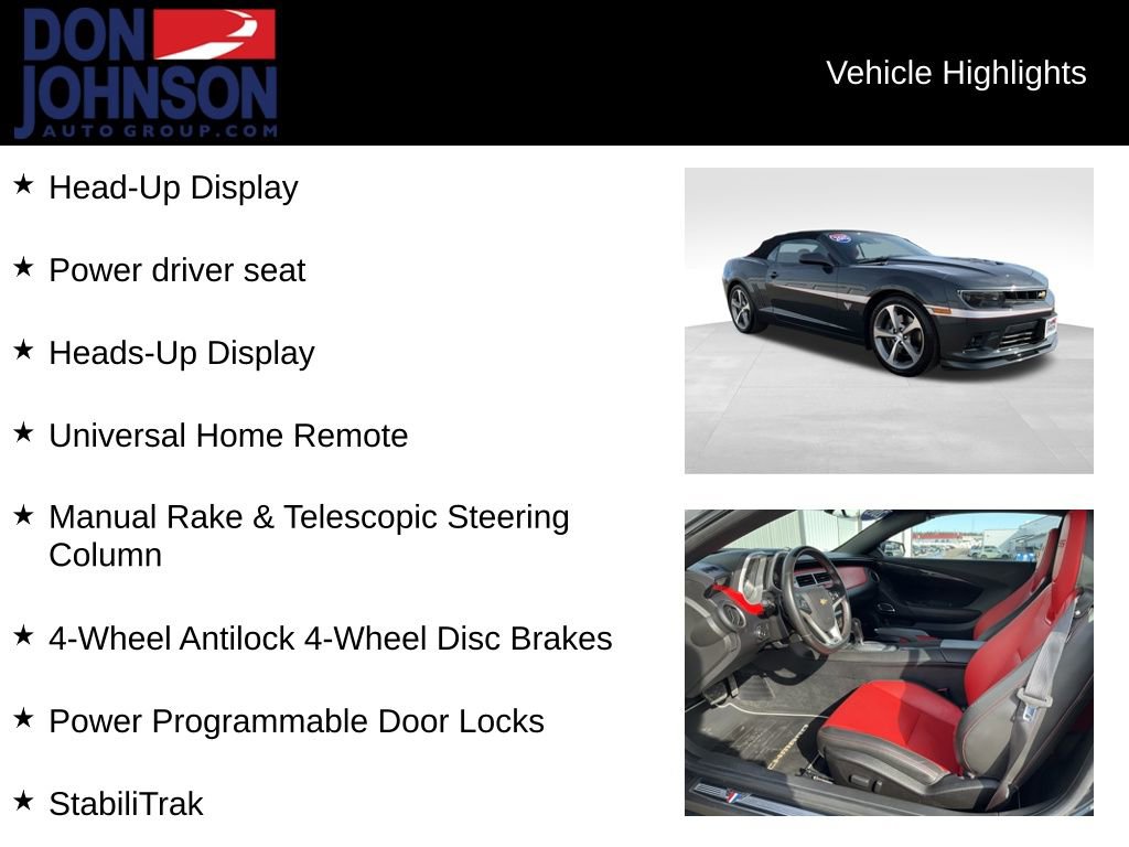 Used 2015 Chevrolet Camaro SS w/ Commemorative Special Edition image 21