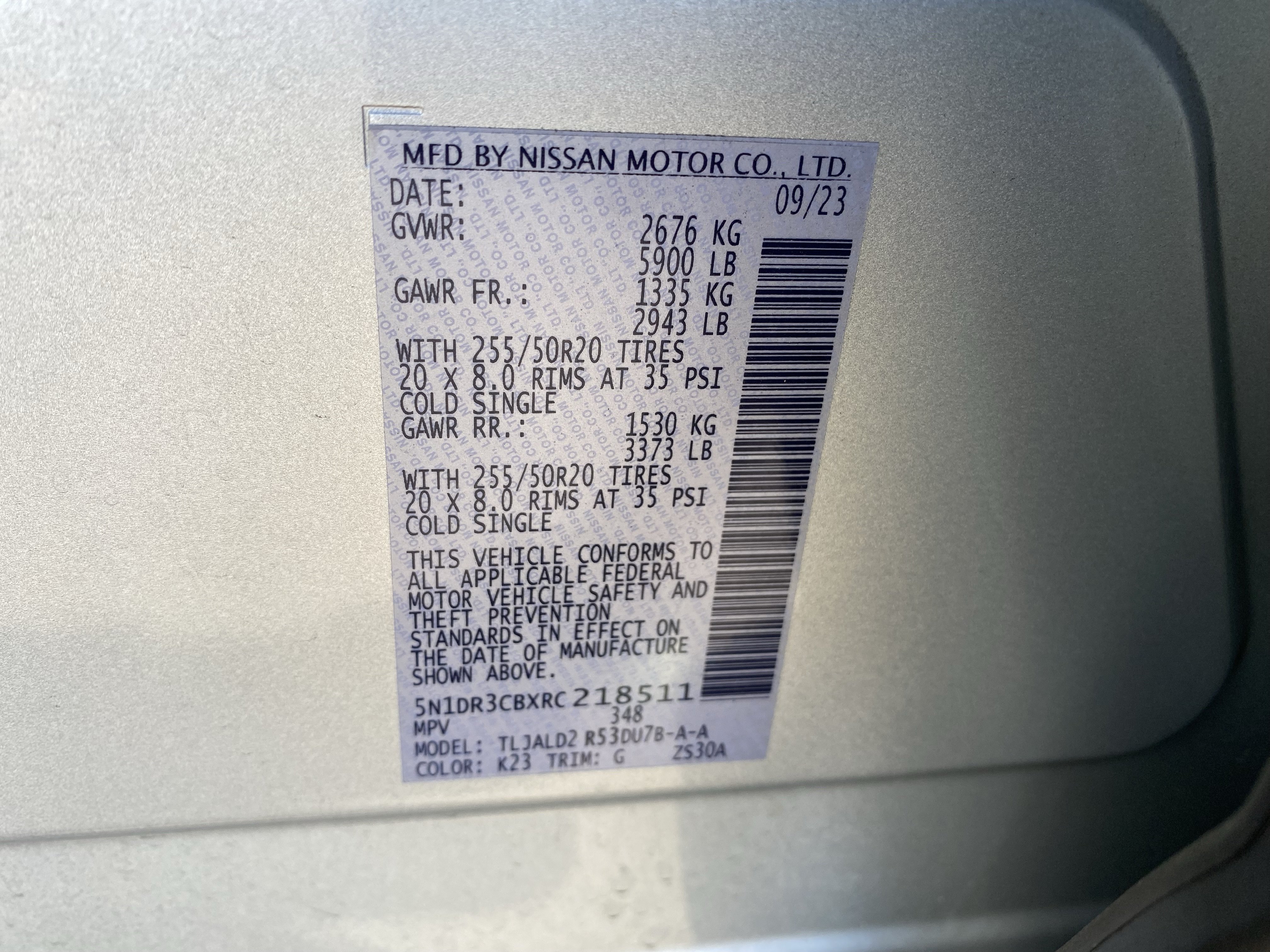 Used 2024 Nissan Pathfinder SL w/ SL Premium Package FWD image 35
