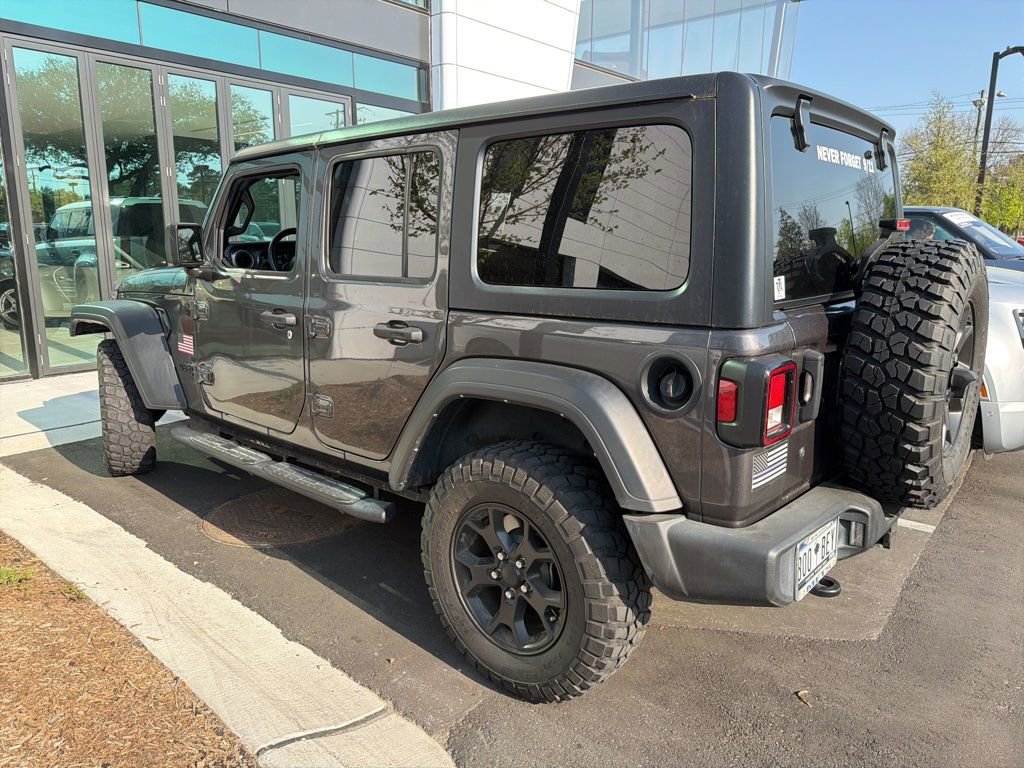 Used 2022 Jeep Wrangler Unlimited Sport image 2