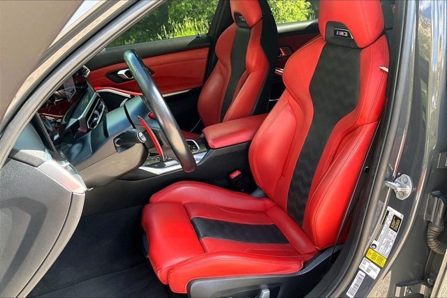 Used 2023 BMW M3 Competition w/ Parking Assistance Package RWD image 21