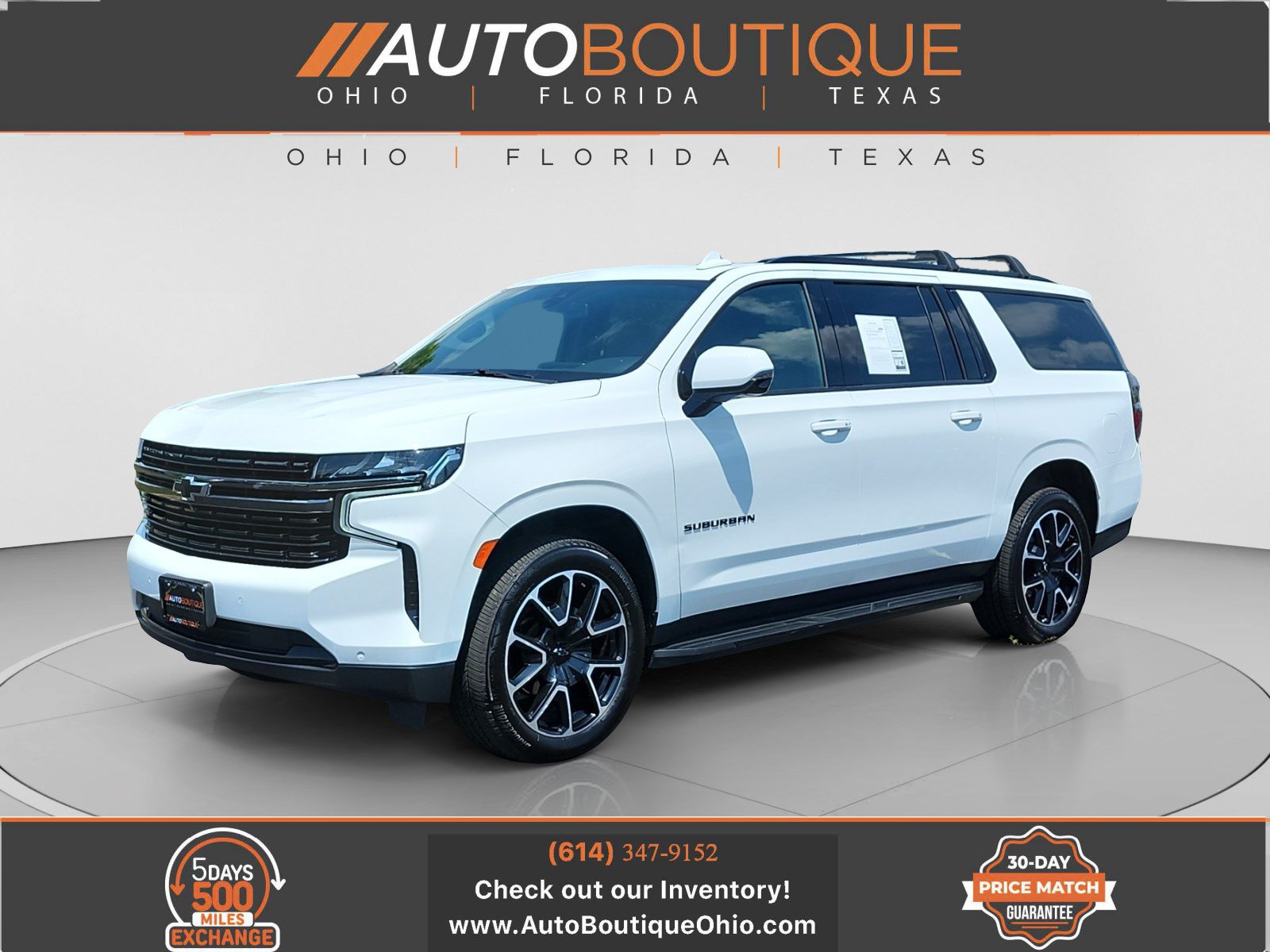 Used 2021 Chevrolet Suburban RST w/ Luxury Package AWD/4WD image 1