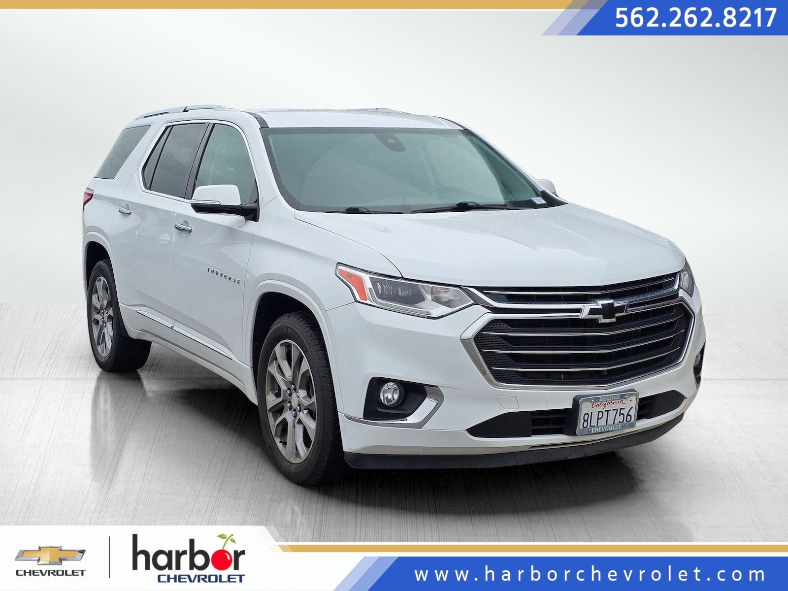 Used 2019 Chevrolet Traverse Premier w/ Driver Confidence II Package image 1