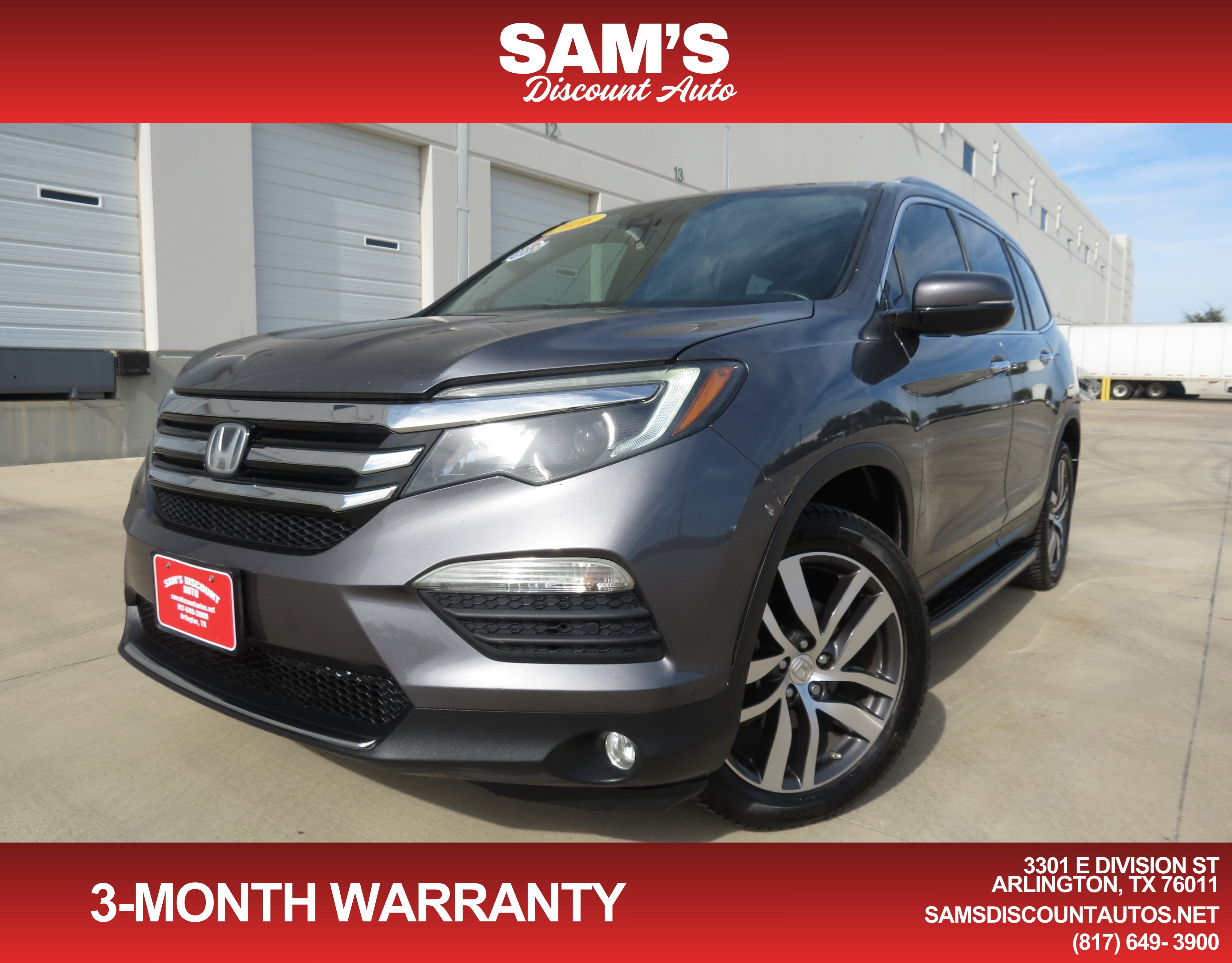 Used 2016 Honda Pilot Touring image 1