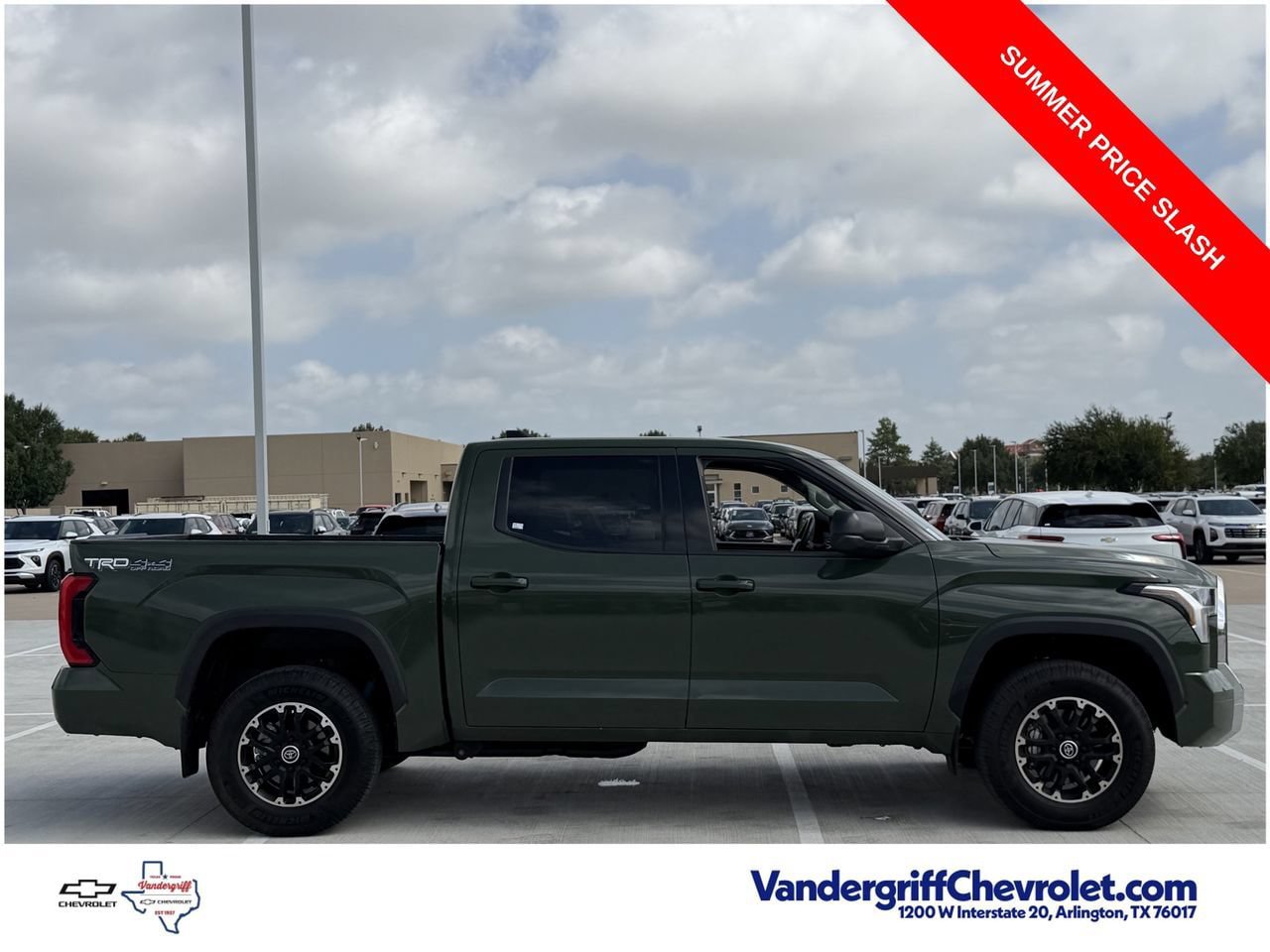 Used 2023 Toyota Tundra SR5 w/ TRD Off-Road Package AWD/4WD image 3