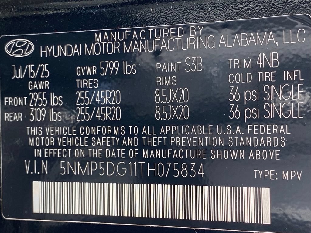 New 2026 Hyundai Santa Fe Calligraphy AWD/4WD image 46