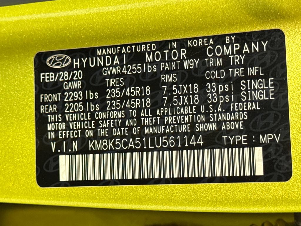 Used 2020 Hyundai Kona Ultimate AWD/4WD image 9