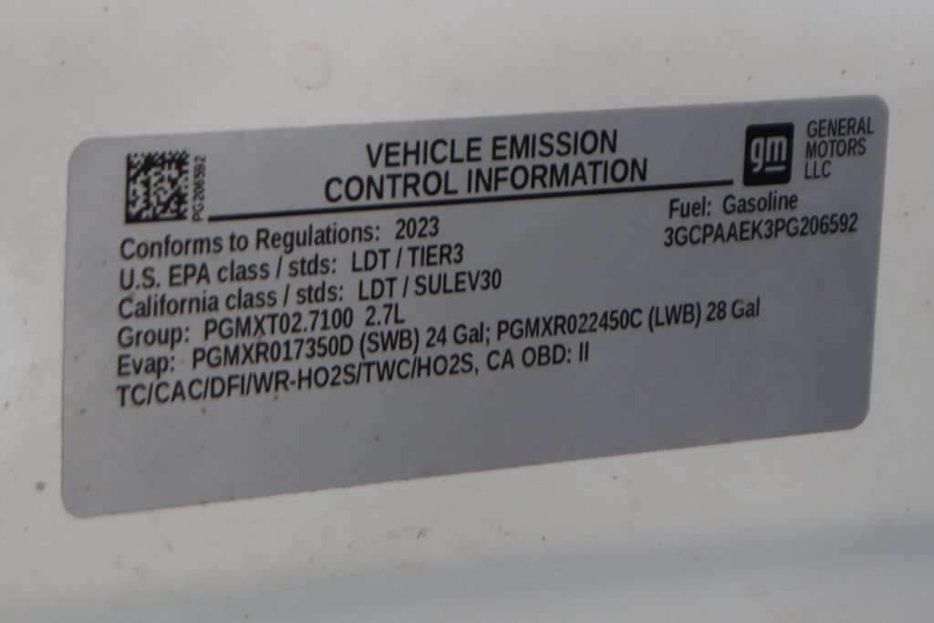 Used 2023 Chevrolet Silverado 1500 W/T w/ WT Value Package RWD image 13
