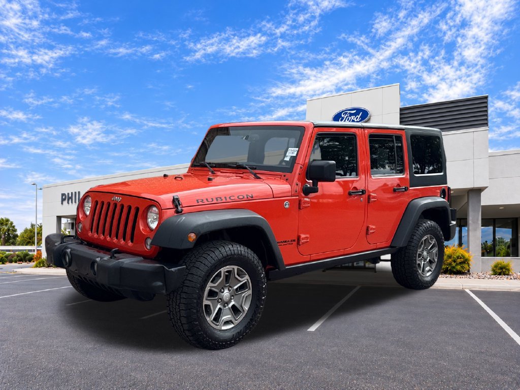 Used 2015 Jeep Wrangler Unlimited Rubicon w/ Connectivity Group AWD/4WD image 4