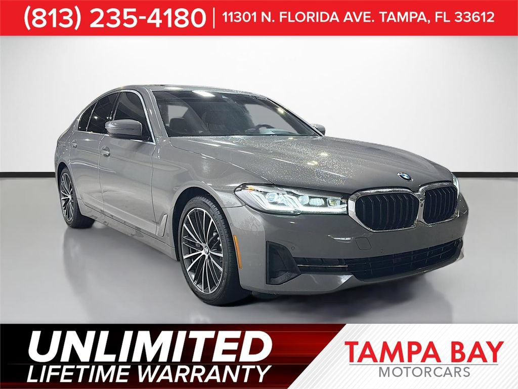 Used 2021 BMW 530i w/ Premium Package RWD image 1
