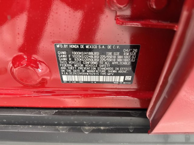 Certified 2027 Honda HR-V Sport image 38