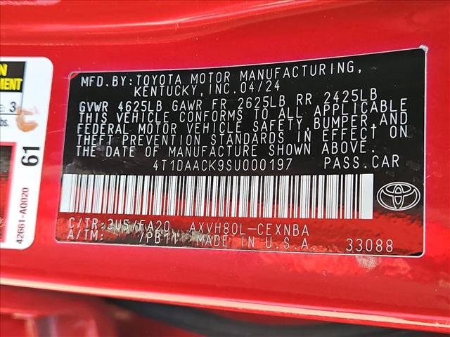 Used 2025 Toyota Camry LE FWD image 29