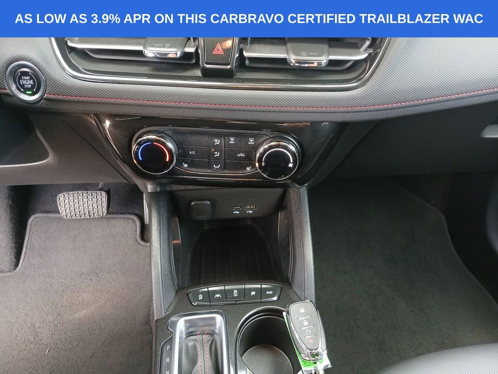 Certified 2024 Chevrolet TrailBlazer RS w/ Driver Confidence Package image 36