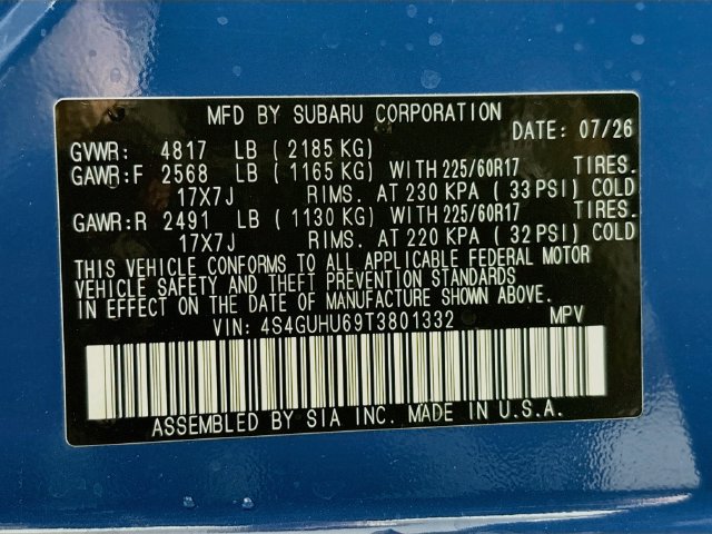 New 2026 Subaru Crosstrek 2.5i Wilderness AWD/4WD image 32