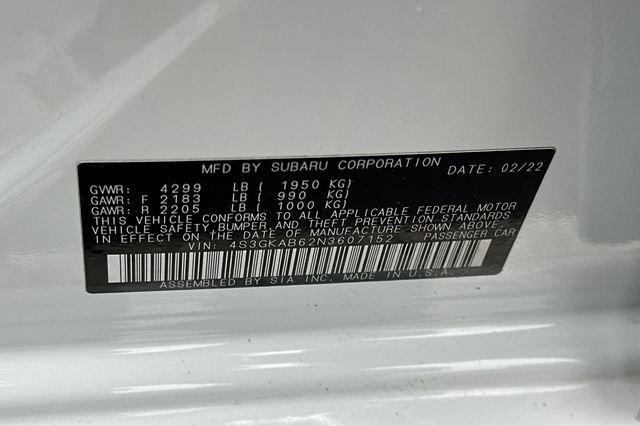 Used 2022 Subaru Impreza 2.0i image 21