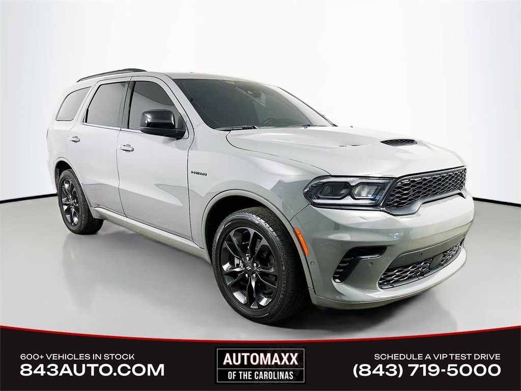 Used 2023 Dodge Durango R/T w/ Hemi Orange Plus Package RWD image 1