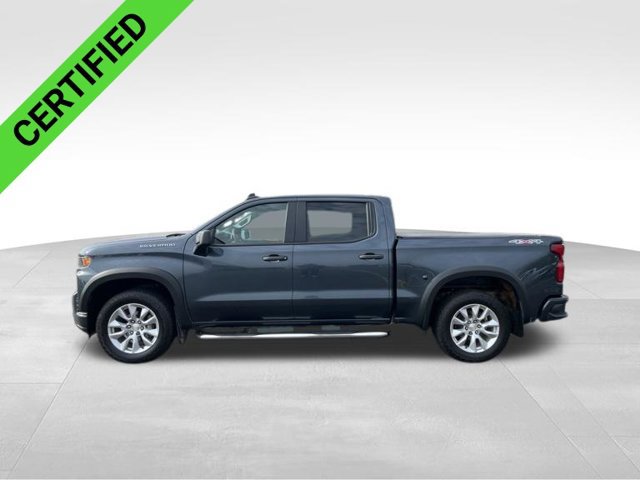 Certified 2020 Chevrolet Silverado 1500 Custom w/ Custom Value Package AWD/4WD image 3
