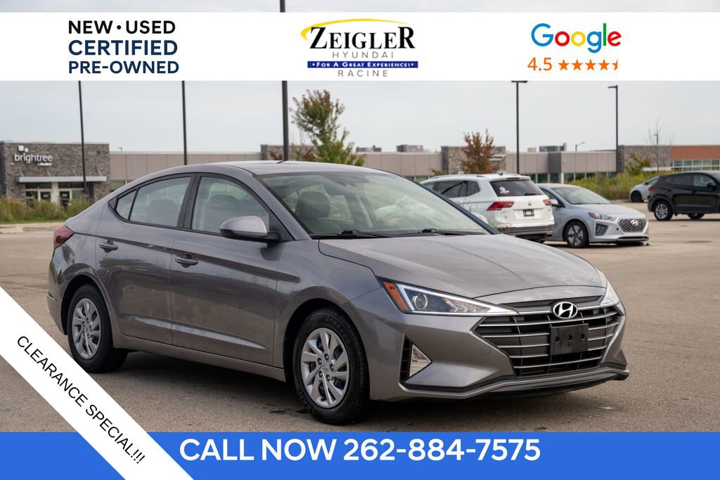 Certified 2020 Hyundai Elantra SE image 1