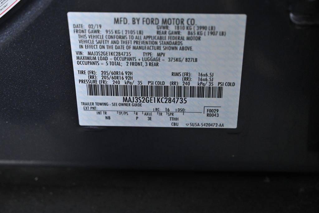 Used 2019 Ford EcoSport SE image 29