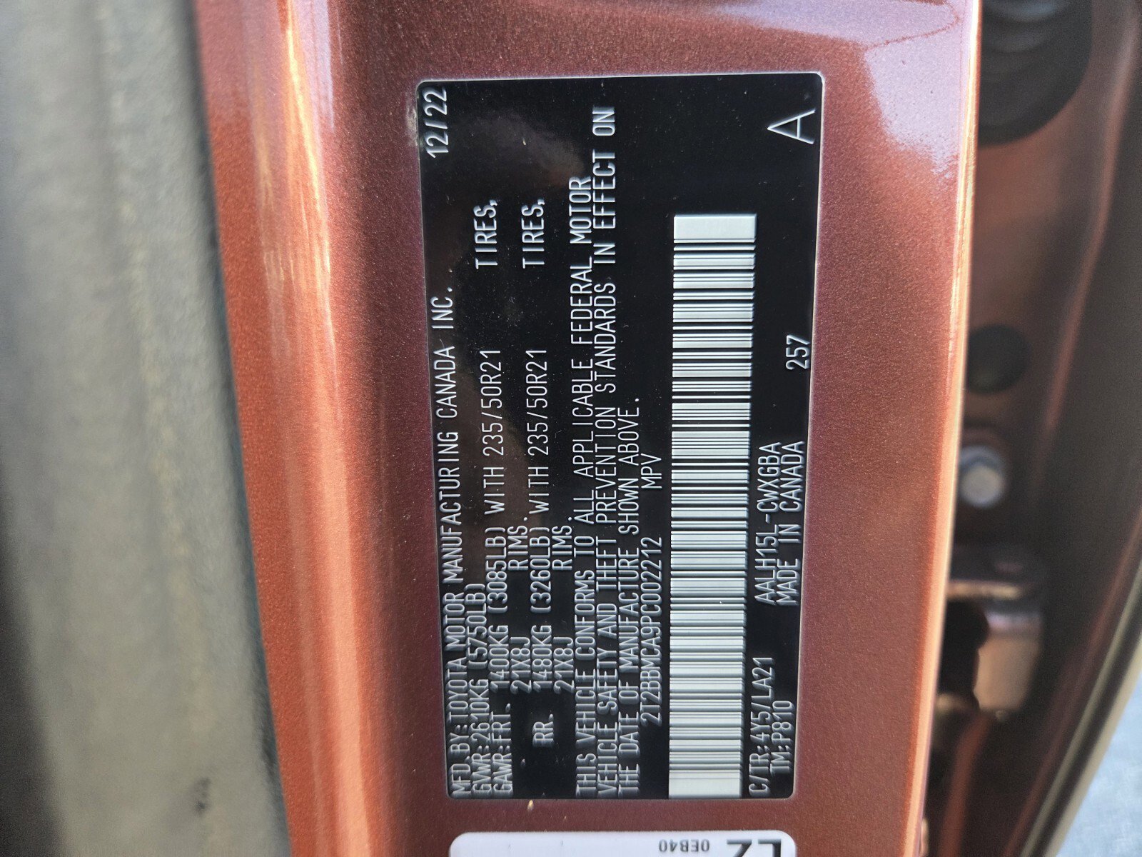 Used 2023 Lexus RX 350 w/ Accessory Package (2T) image 19