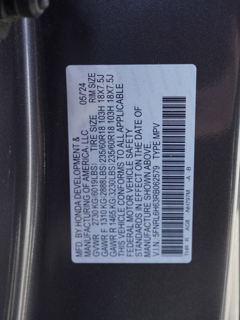 Used 2024 Honda Odyssey EX-L image 31