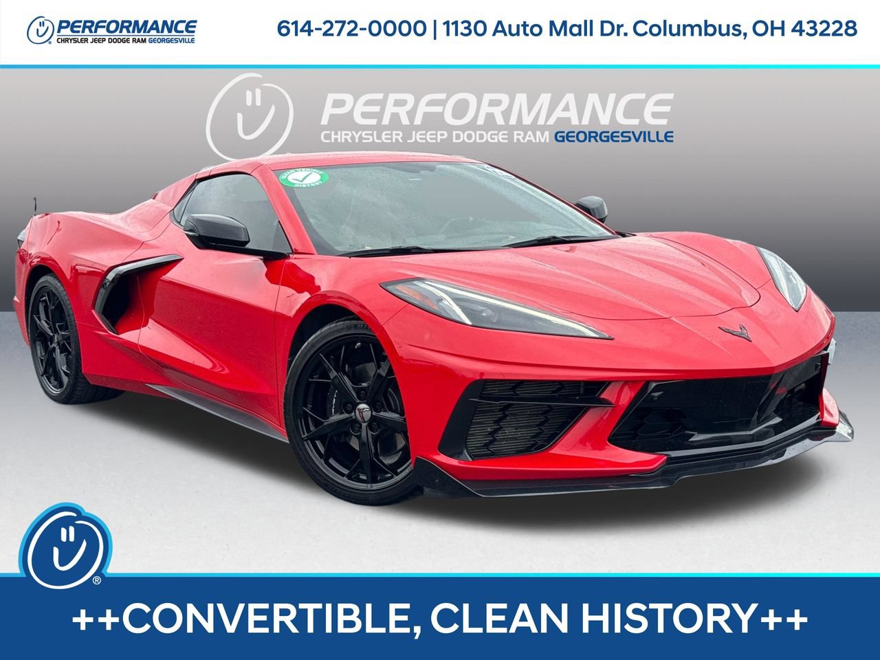 Used 2020 Chevrolet Corvette Stingray Preferred Conv w/ 2LT Preferred Equipment Group