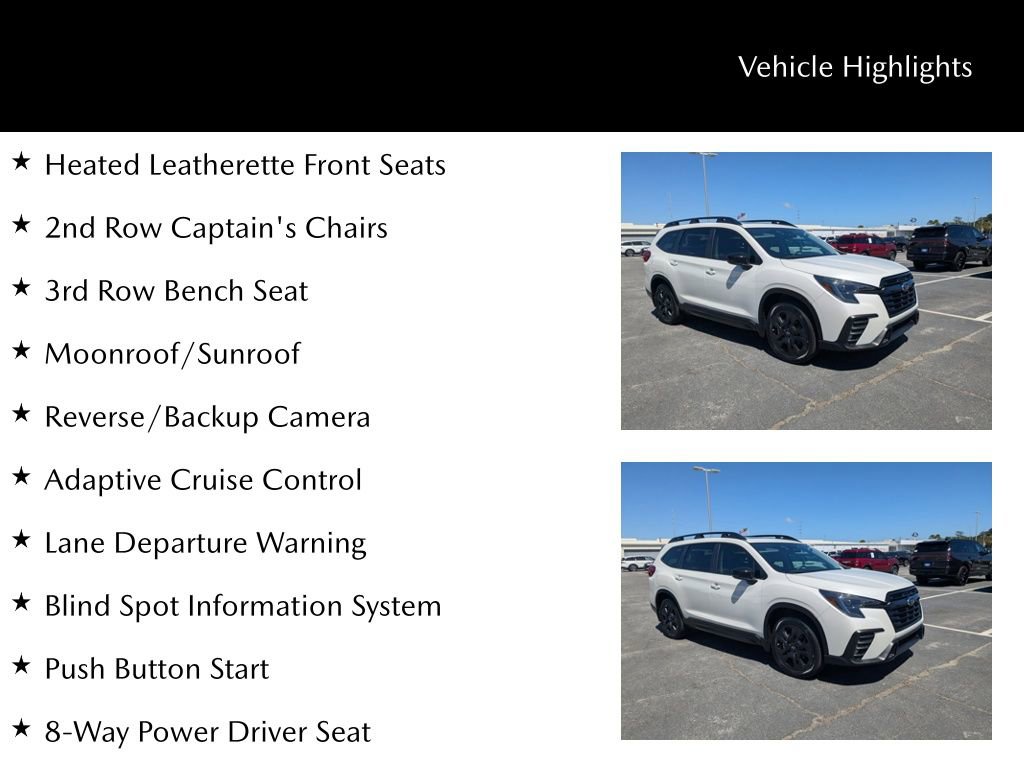 Used 2024 Subaru Ascent Onyx Edition w/ Popular Package Onyx image 30